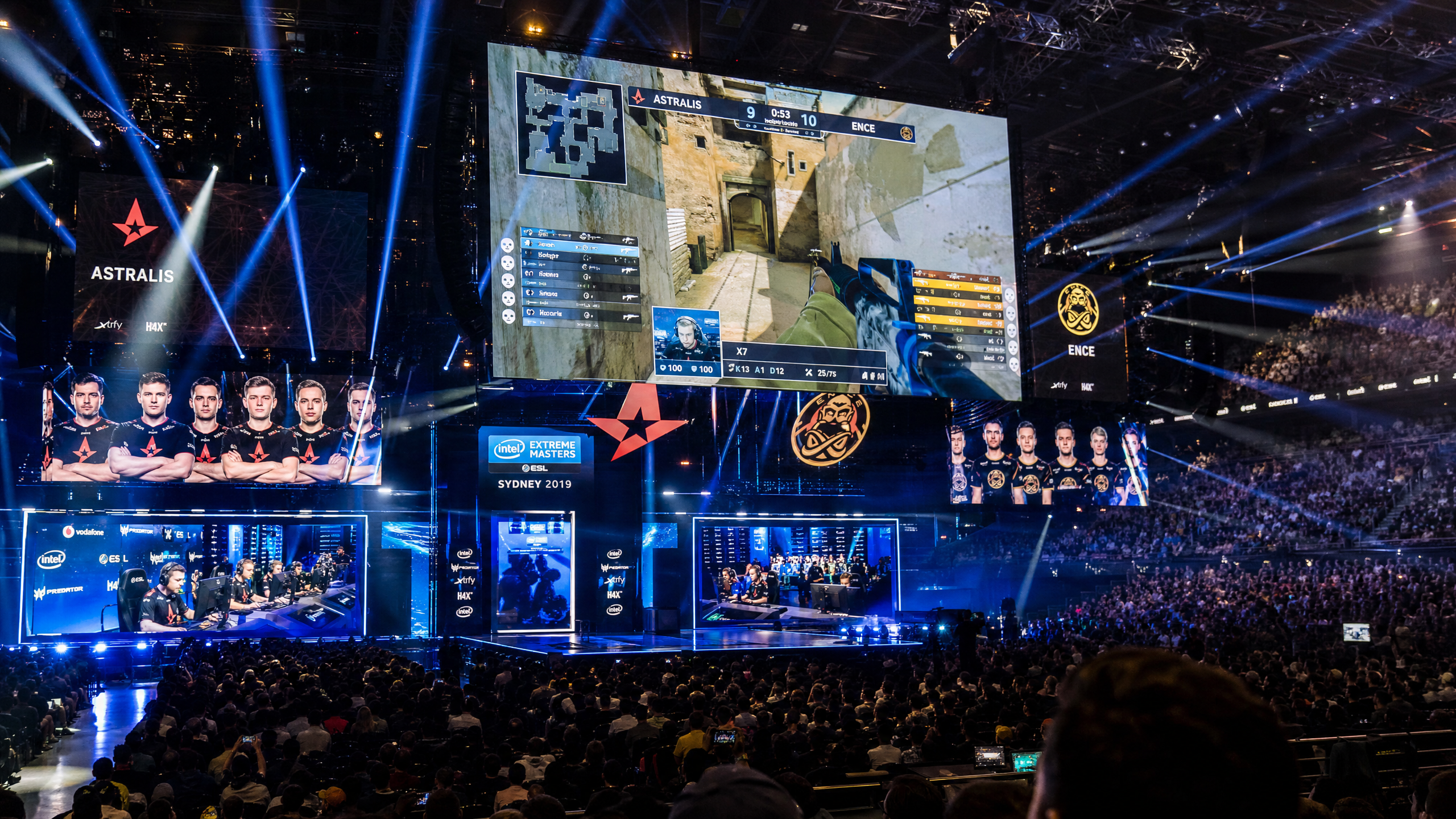 Esports tournament arena